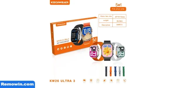 ساعت هوشمند کیوکویر (KEQIWEAR) مدل KW 26 ultra3 - Image 2