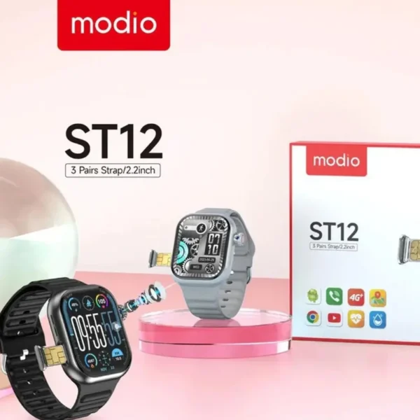 ساعت هوشمند سیم‌کارت‌خور مودیو (Modio) مدل ST12 - Image 3