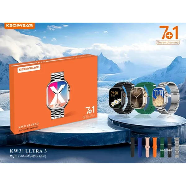 ساعت هوشمند کیوکویر (KEQIWEAR) مدل KW 31 ultra3 - Image 3