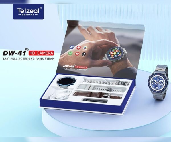 ساعت هوشمند سیم کارت خور تلزیل (Telzeal) مدل DW41 - Image 3