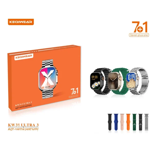 ساعت هوشمند کیوکویر (KEQIWEAR) مدل KW 31 ultra3 - Image 4