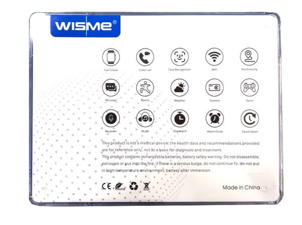 ساعت هوشمند سیم‌کارت‌خور ویسمی (WISME) مدل WS 10 Ultra - Image 4