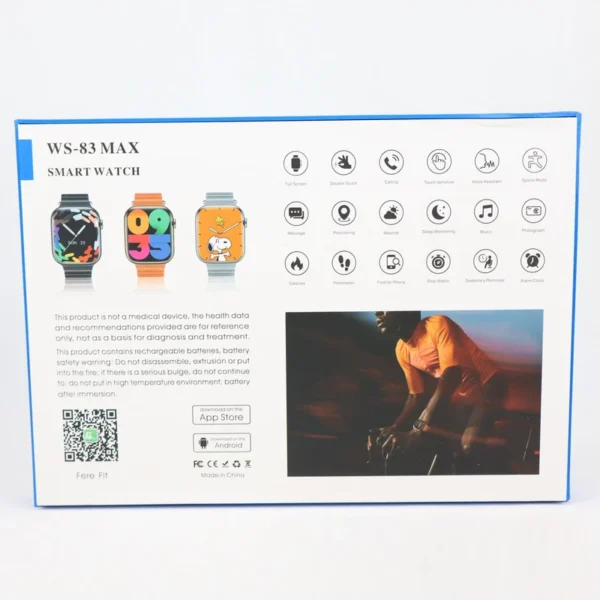 ساعت هوشمند ویسمی (WISMl) مدل WS-83 Max - Image 7