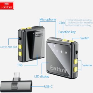 میکروفون یقه ای Earldom مدل MC10C