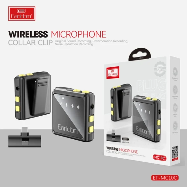 میکروفون یقه ای Earldom مدل MC10C - Image 4