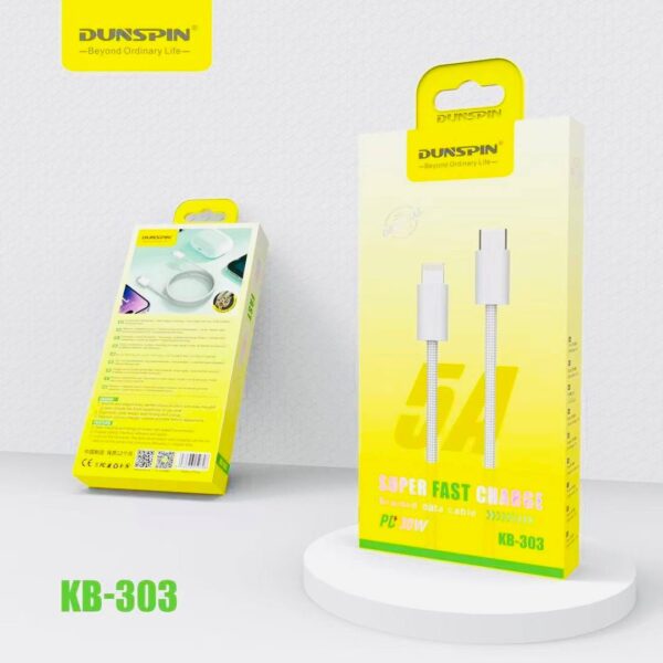 کابل شارژ DUNSPIN مدل KB-303
