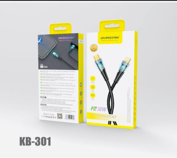 کابل شارژ DUNSPIN مدل KB-301