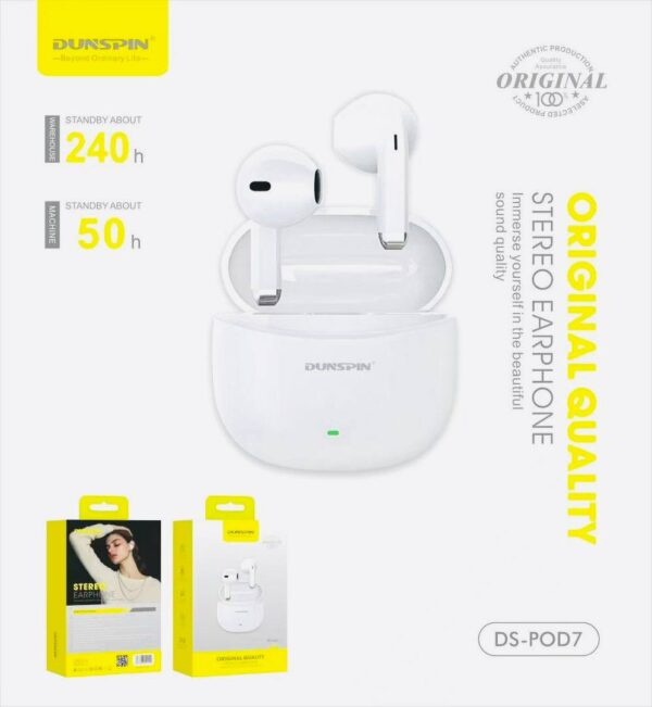 هندزفری بی‌سیم DUNSPIN مدل DS-POD7