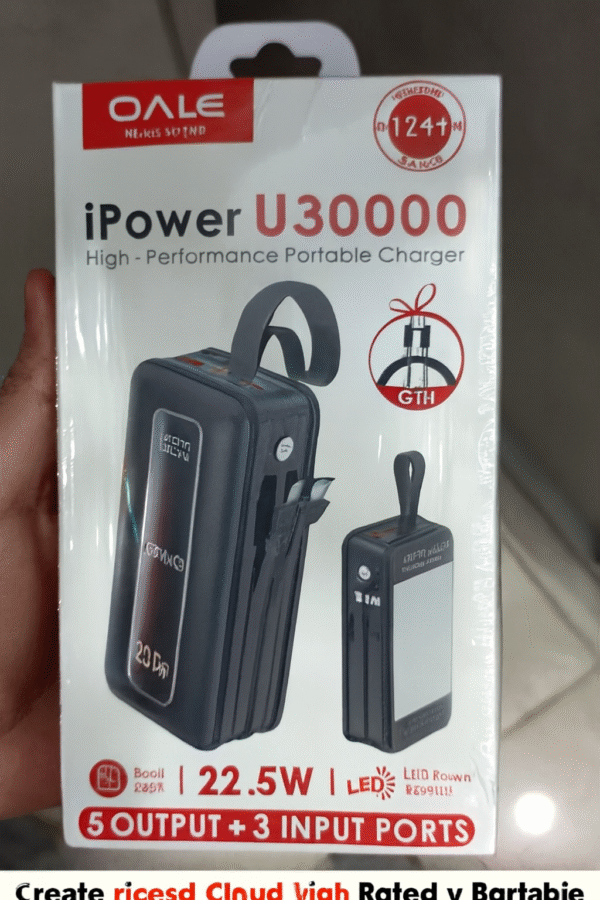 پاوربانک اوآلی (OALE) مدل iPower U30000