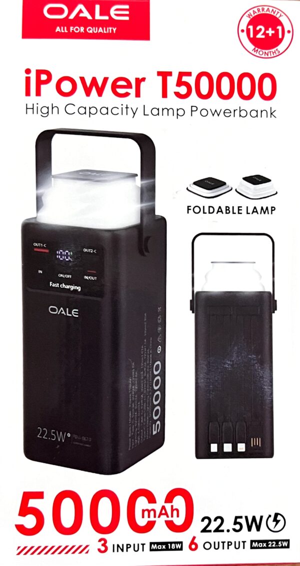 پاوربانک اوآلی 50000 (OALE) مدل iPower T50000