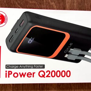 پاوربانک اوآلی 20000 (OALE) مدل iPower Q20000